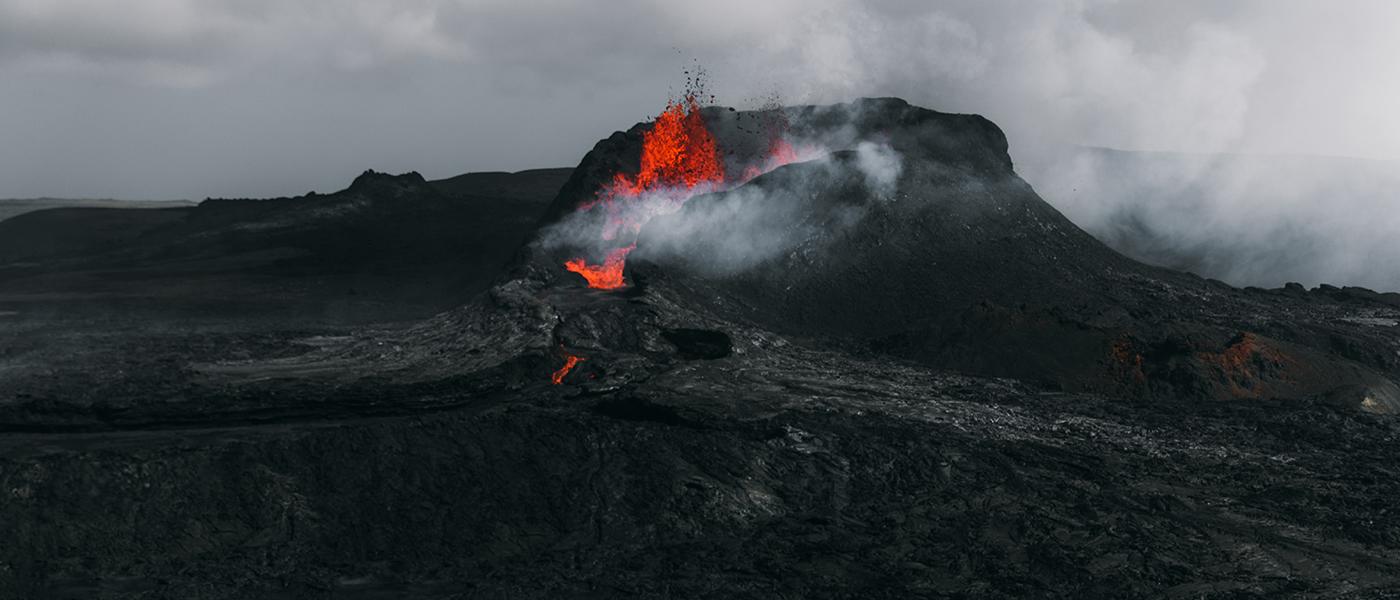 冰岛火山